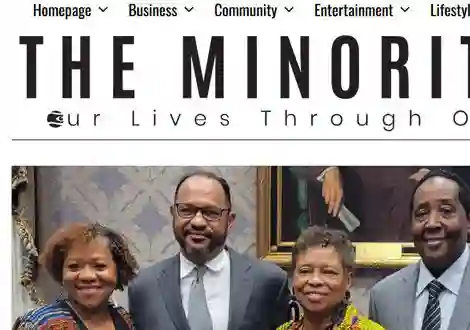 screenshot of Mitchell, Sumpter Business Impact article
